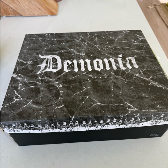 Demonia Pink Platform Mary Janes - Picture 3 of 9